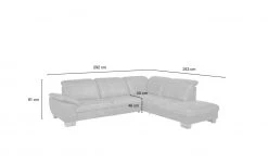 meinSofa Leder-Ecksofa Raica | Chai (Braun) rechts ohne 19 meinSofa Leder-Ecksofa Raica | Chai (Braun) rechts ohne -Sofas Verkaufsladen 21406512 7 202106301242