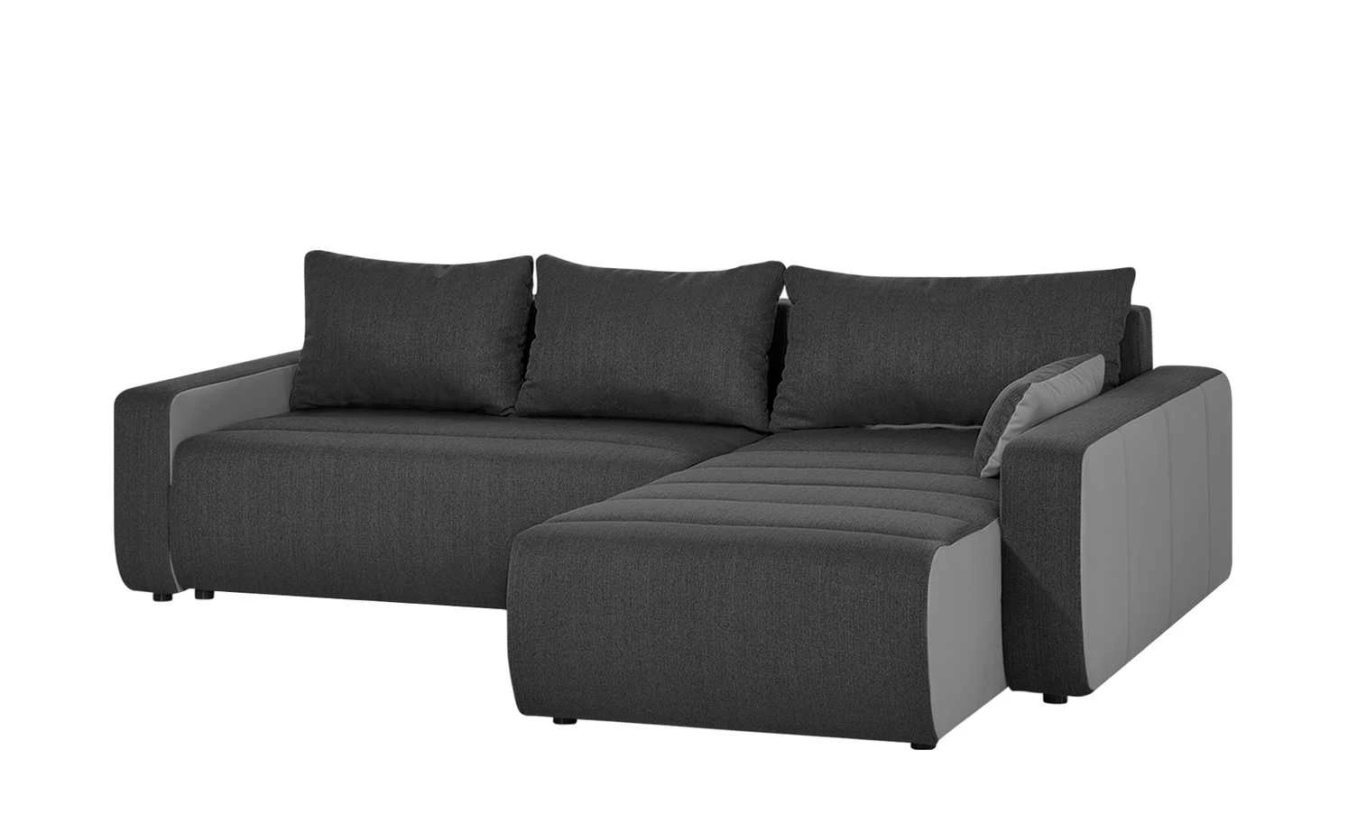 smart Ecksofa Fania | Dunkelgrau / Grau rechts 17 smart Ecksofa Fania | Dunkelgrau / Grau rechts – Bild 15