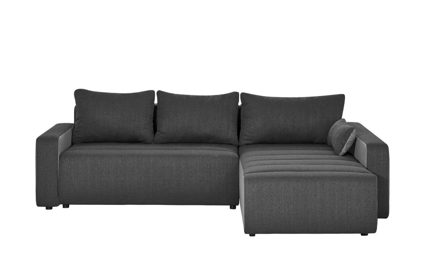 smart Ecksofa Fania | Dunkelgrau / Grau rechts 3 smart Ecksofa Fania | Dunkelgrau / Grau rechts