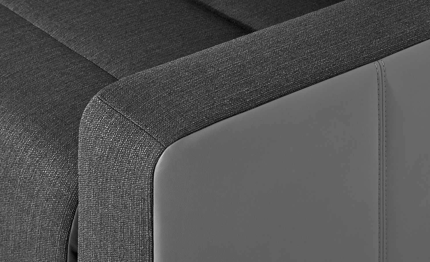 smart Ecksofa Fania | Dunkelgrau / Grau rechts 10 smart Ecksofa Fania | Dunkelgrau / Grau rechts – Bild 8