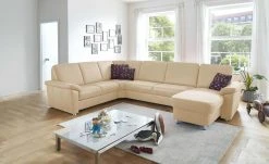 meinSofa Wohnlandschaft Rita | Beige links ohne