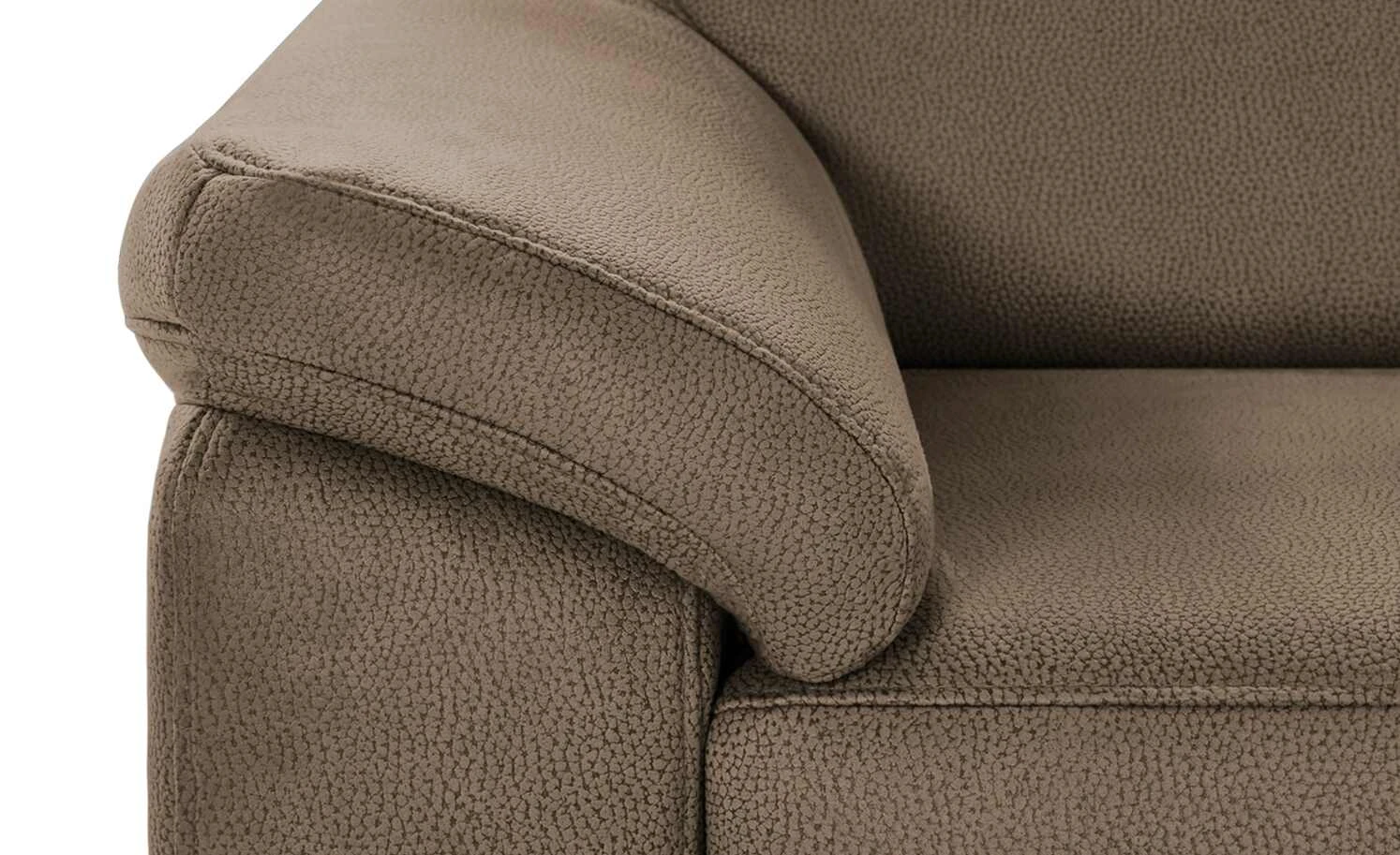 meinSofa Wohnlandschaft Rita | Mandel (Mittelbraun) links ohne 5 meinSofa Wohnlandschaft Rita | Mandel (Mittelbraun) links ohne – Bild 3