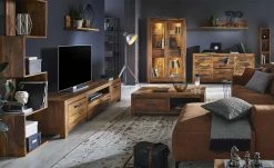 smart Ecksofa Gabriela | Cognac rechts Mikrofaser Leder-Optik glatt -Sofas Verkaufsladen 21408223 6 202102081234