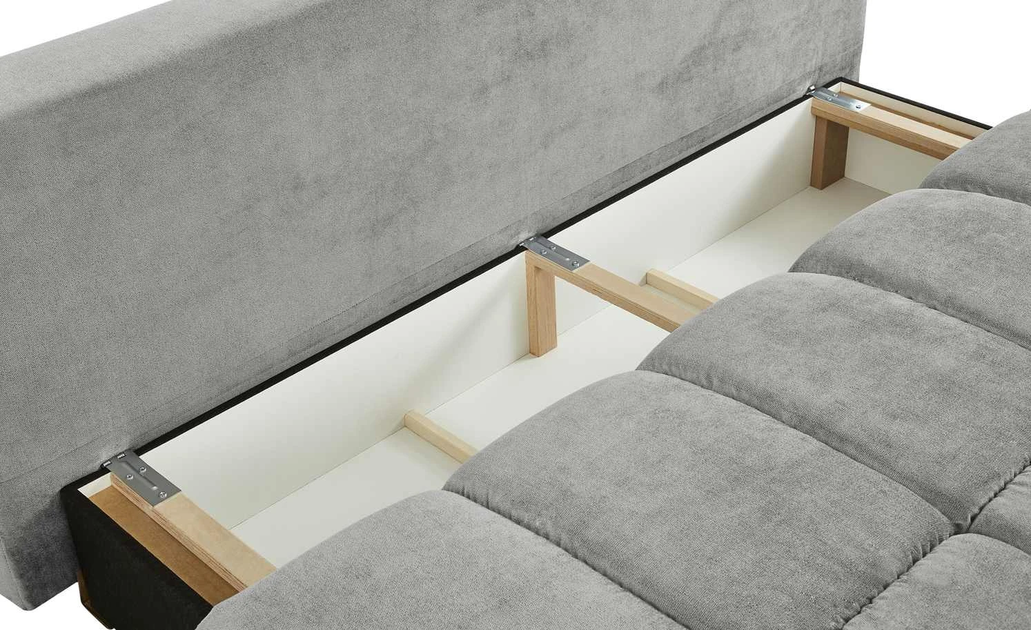 bobb Schlafsofa Isalie de Luxe | Silbergrau Mikrofaser fein 11 bobb Schlafsofa Isalie de Luxe | Silbergrau Mikrofaser fein – Bild 9