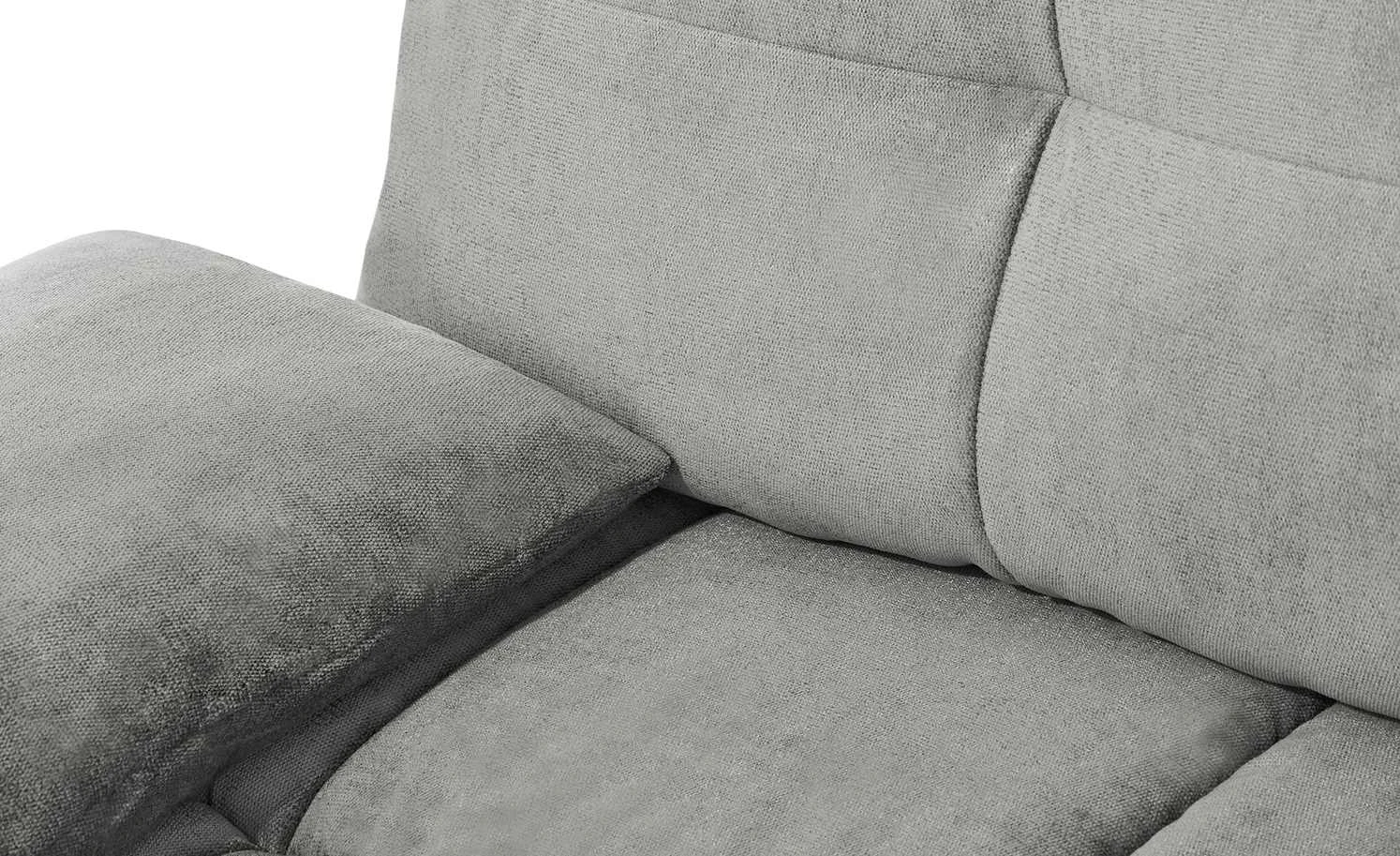 bobb Schlafsofa Isalie de Luxe | Silbergrau Mikrofaser fein 13 bobb Schlafsofa Isalie de Luxe | Silbergrau Mikrofaser fein – Bild 11