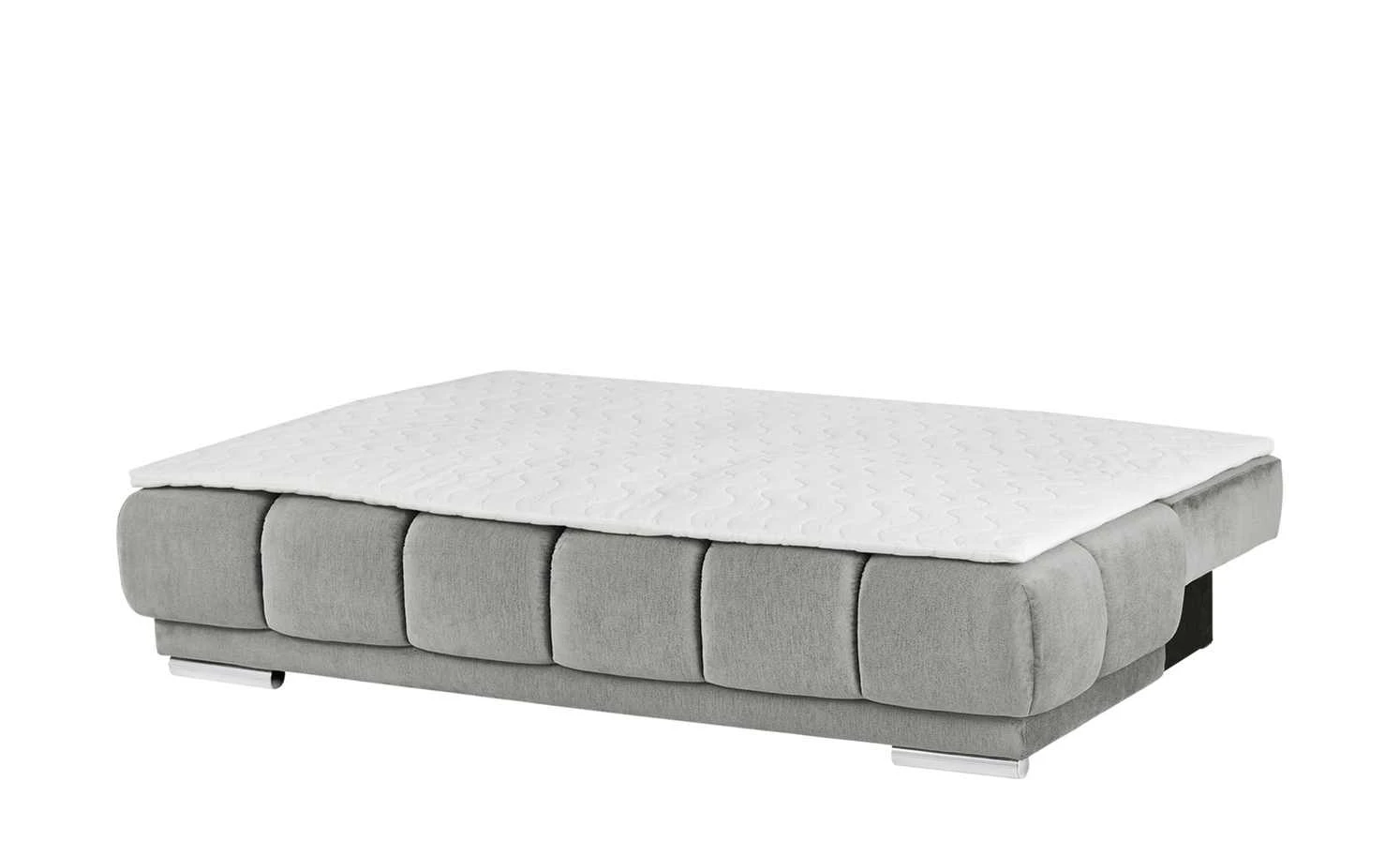 bobb Schlafsofa Isalie de Luxe | Silbergrau Mikrofaser fein 7 bobb Schlafsofa Isalie de Luxe | Silbergrau Mikrofaser fein – Bild 5