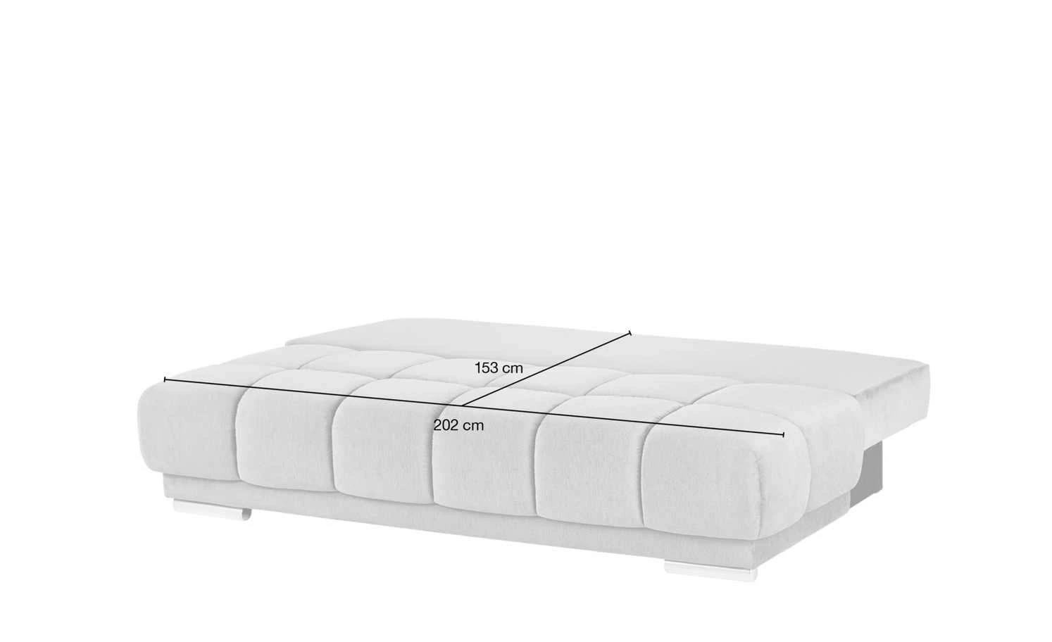 bobb Schlafsofa Isalie de Luxe | Silbergrau Mikrofaser fein 19 bobb Schlafsofa Isalie de Luxe | Silbergrau Mikrofaser fein – Bild 17