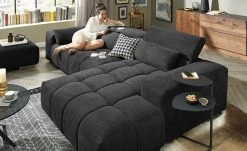 uno Ecksofa Origo | Schwarz rechts