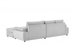smart Ecksofa Ibby | Silbergrau rechts Flachgewebe fein -Sofas Verkaufsladen 21409839 12 201906272232