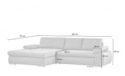 smart Ecksofa Ibby | Petrol rechts Flachgewebe fein -Sofas Verkaufsladen 21409850 3 201906262232
