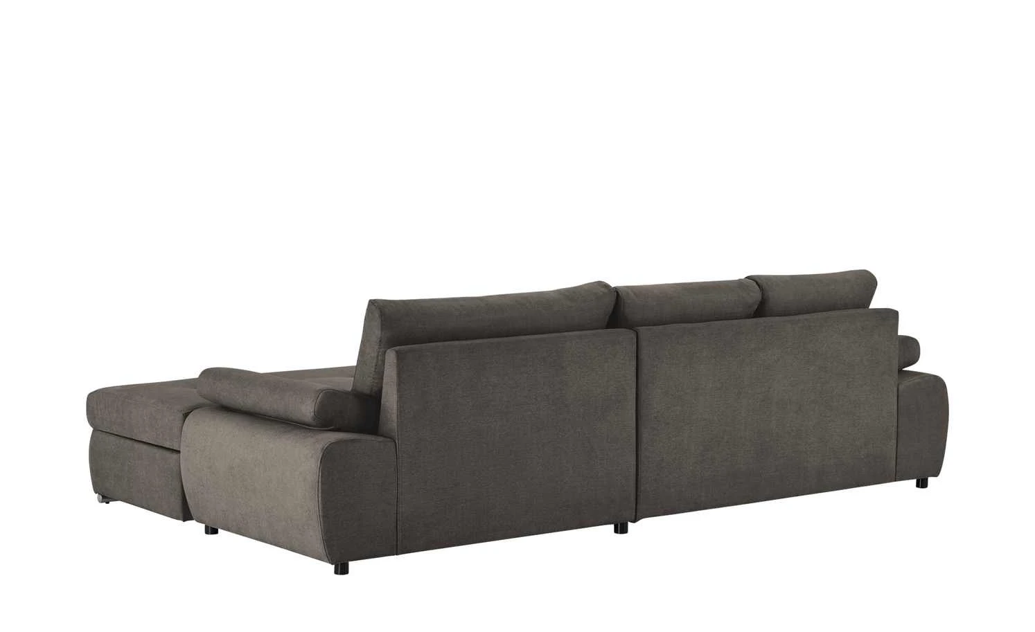 smart Ecksofa Ibby | Schlamm rechts Flachgewebe fein 4 smart Ecksofa Ibby | Schlamm rechts Flachgewebe fein – Bild 2