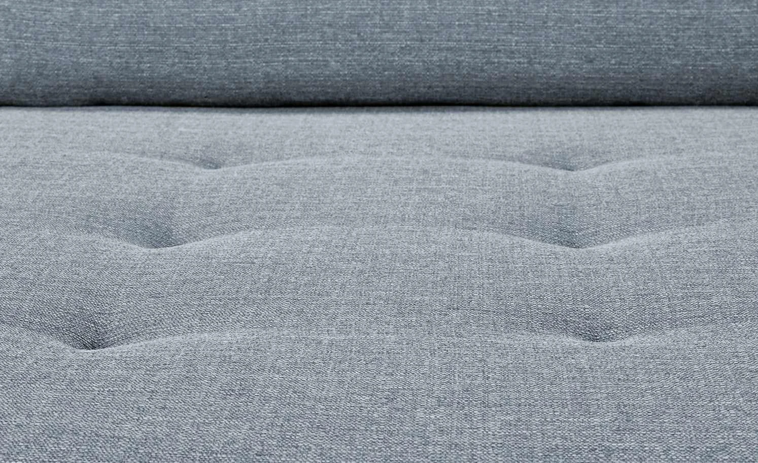 smart Ecksofa Ibby | Silbergrau rechts Webstoff grob 11 smart Ecksofa Ibby | Silbergrau rechts Webstoff grob – Bild 9