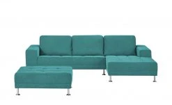 smart Ecksofa Garda | Petrol rechts Flachgewebe -Sofas Verkaufsladen 21409872 7 202107211257