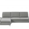 W.SCHILLIG Ecksofa Saraa | Silbergrau links Grundfunktion -Sofas Verkaufsladen 22400467 8 201811271540
