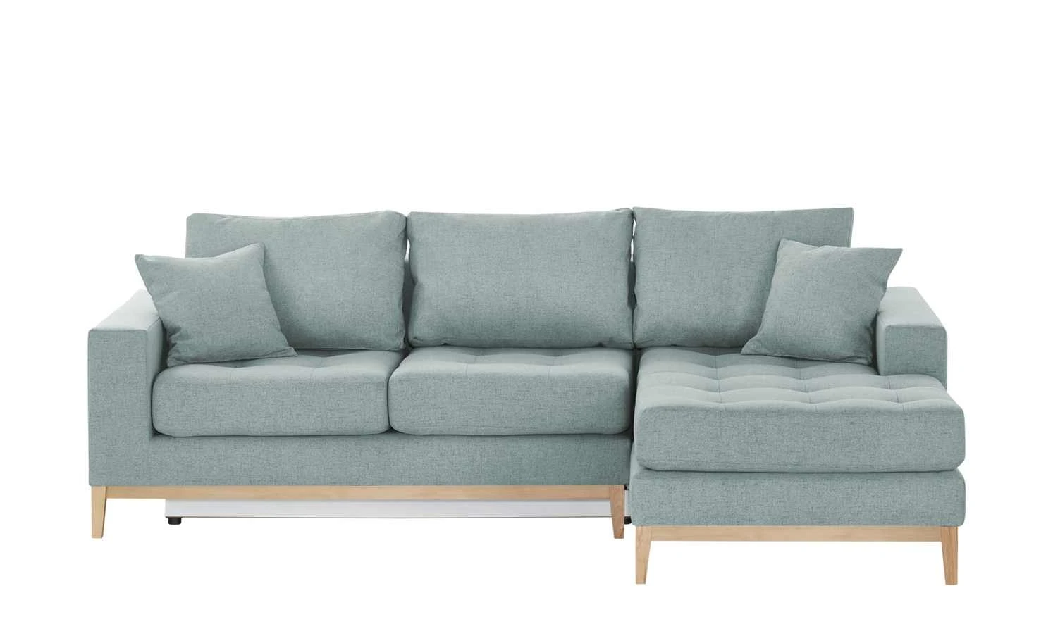 smart Ecksofa Vivien | Mint rechts Erweiterte Funktion Flachgewebe 7 smart Ecksofa Vivien | Mint rechts Erweiterte Funktion Flachgewebe – Bild 5