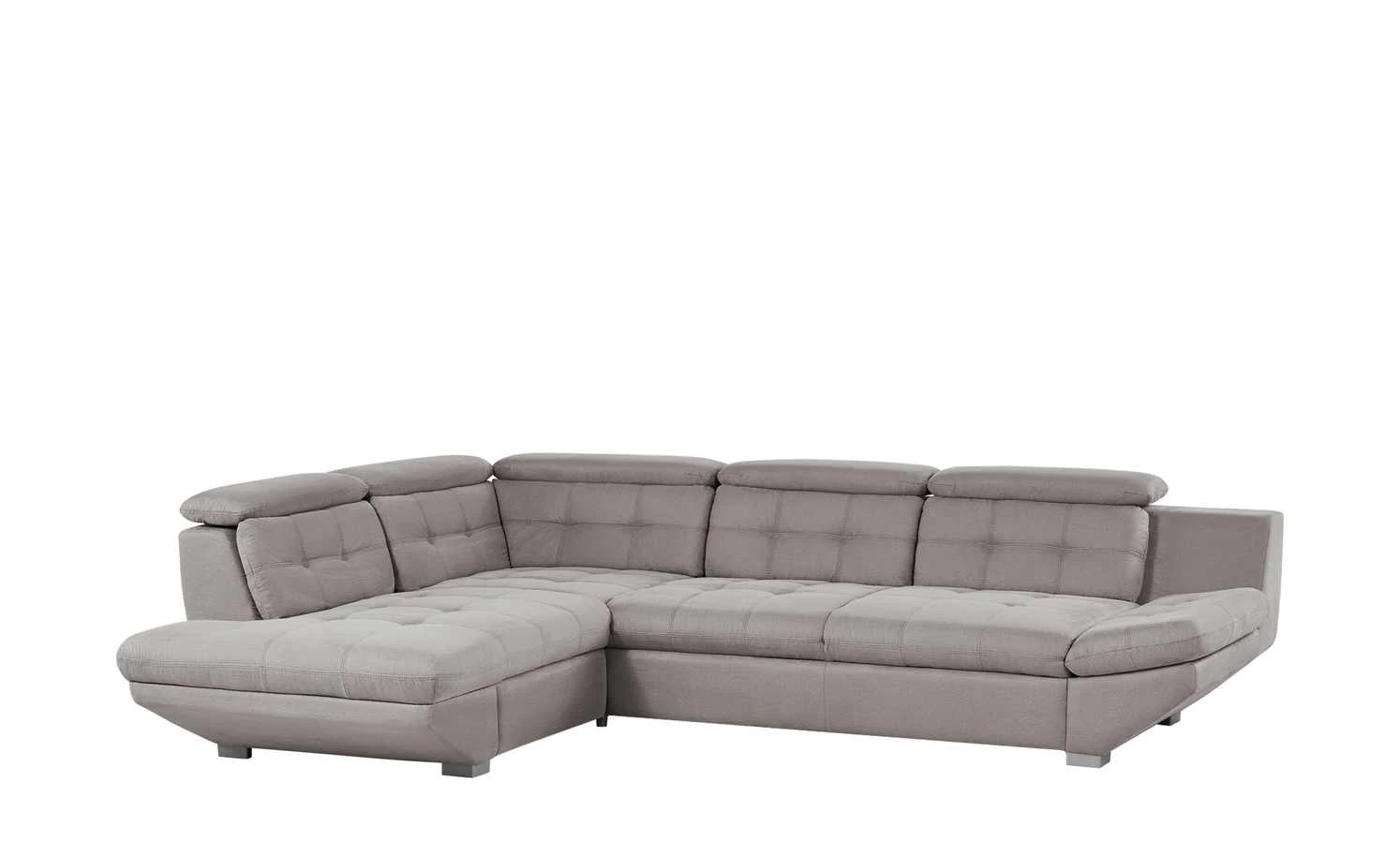 uno Ecksofa Elias | Graubraun links Grundfunktion 4 uno Ecksofa Elias | Graubraun links Grundfunktion – Bild 2