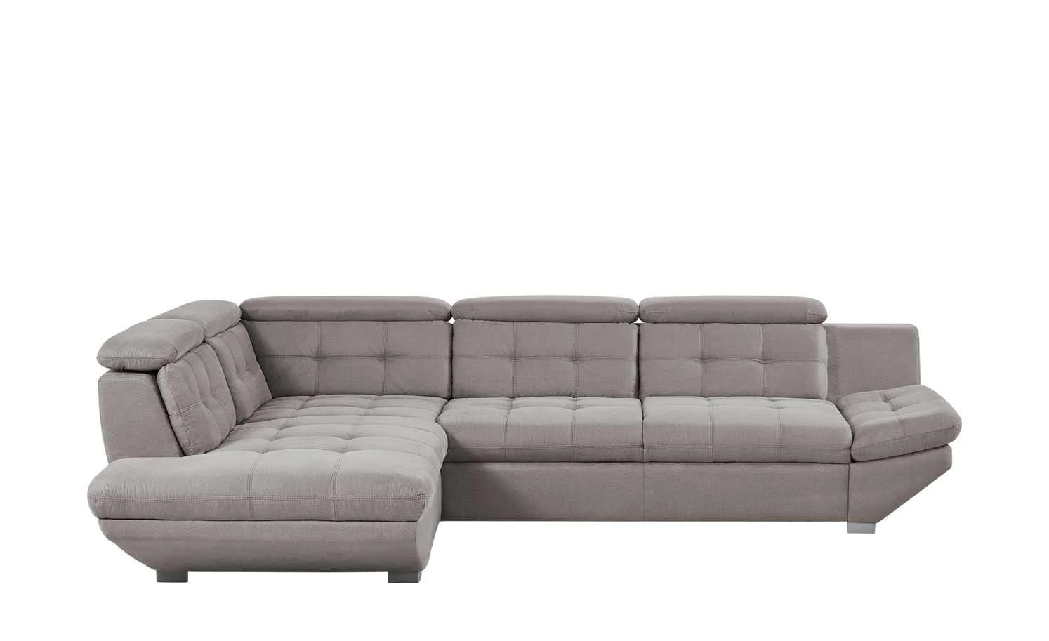 uno Ecksofa Elias | Graubraun links Grundfunktion 3 uno Ecksofa Elias | Graubraun links Grundfunktion