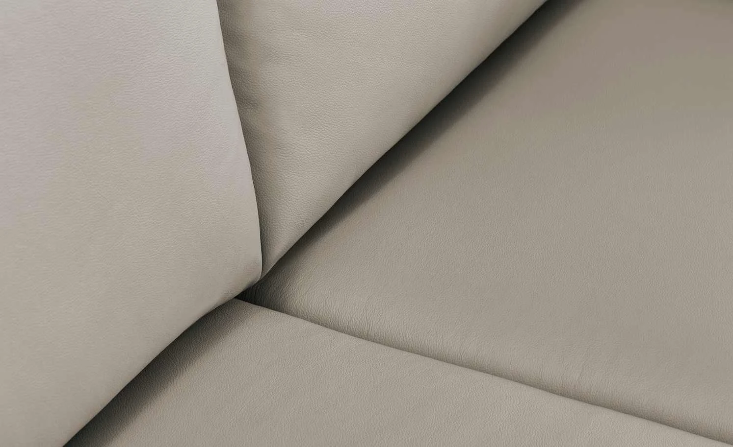 smart Ecksofa Okelani | Beige links Leder 5 smart Ecksofa Okelani | Beige links Leder – Bild 3