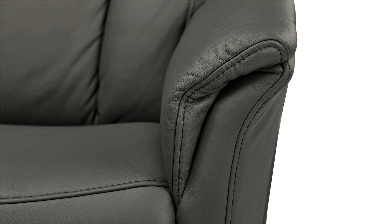 himolla Ledersofa, 2-sitzig 4010 | Schlamm (Grau-Braun) 8 himolla Ledersofa, 2-sitzig 4010 | Schlamm (Grau-Braun) – Bild 6