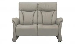 himolla Ledersofa, 2-sitzig 4010 | Quarz (Grau)