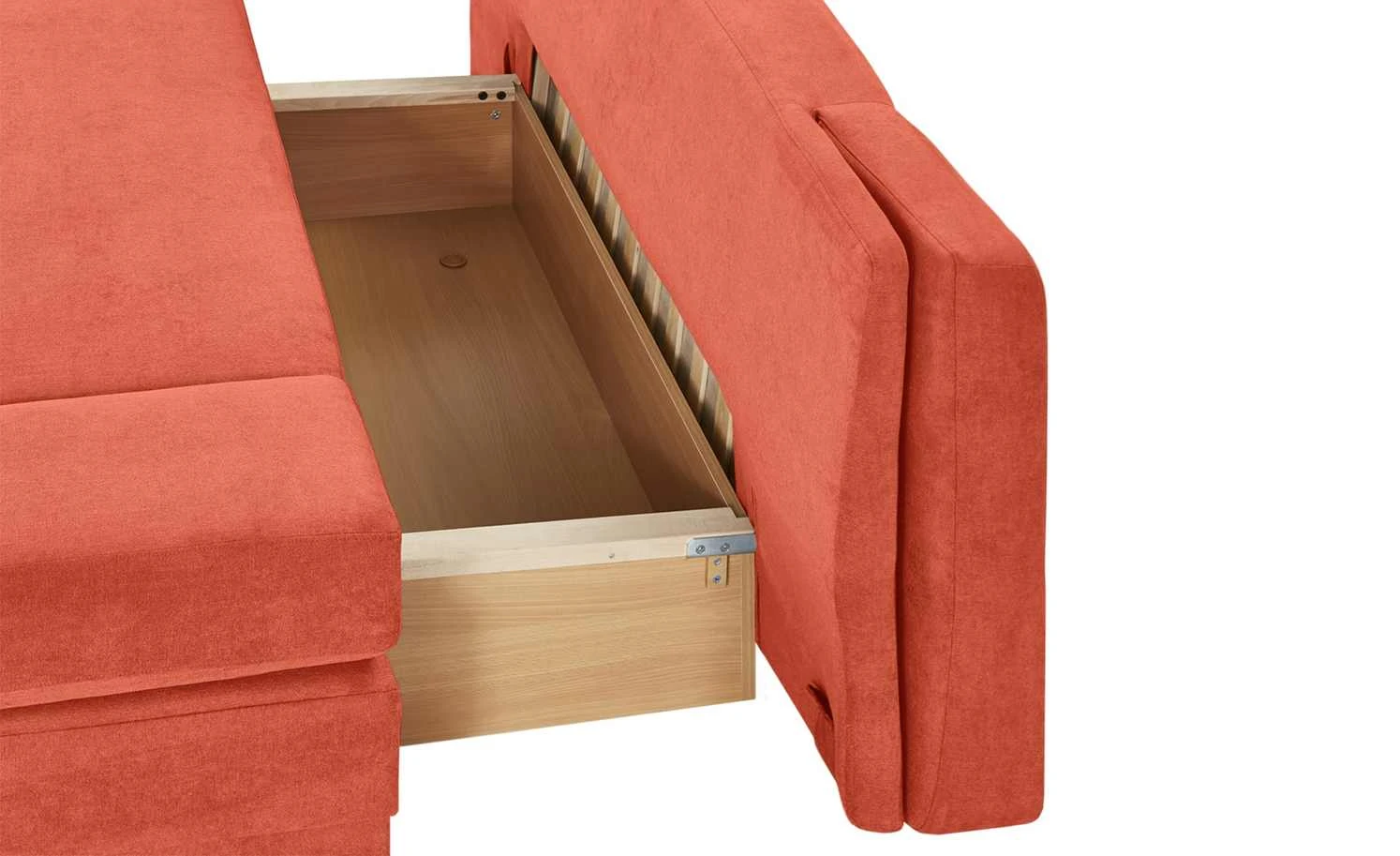 smart Schlafsofa Toana | Orange Flachgewebe 14 smart Schlafsofa Toana | Orange Flachgewebe – Bild 12