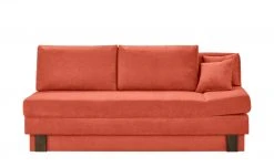 smart Schlafsofa Toana | Orange Flachgewebe