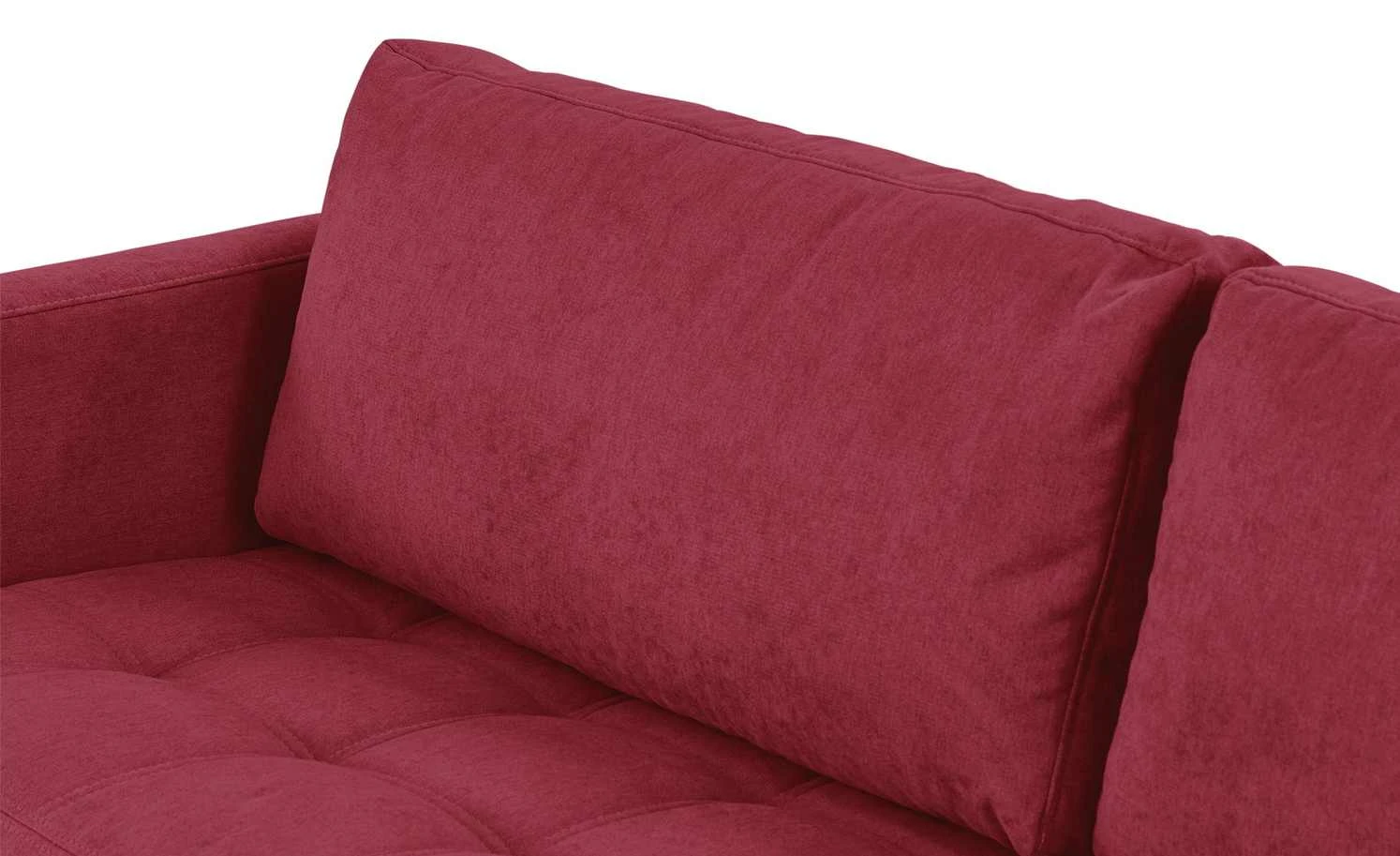 smart Sofa Geradine | 3 Rot Flachgewebe 5 smart Sofa Geradine | 3 Rot Flachgewebe – Bild 3