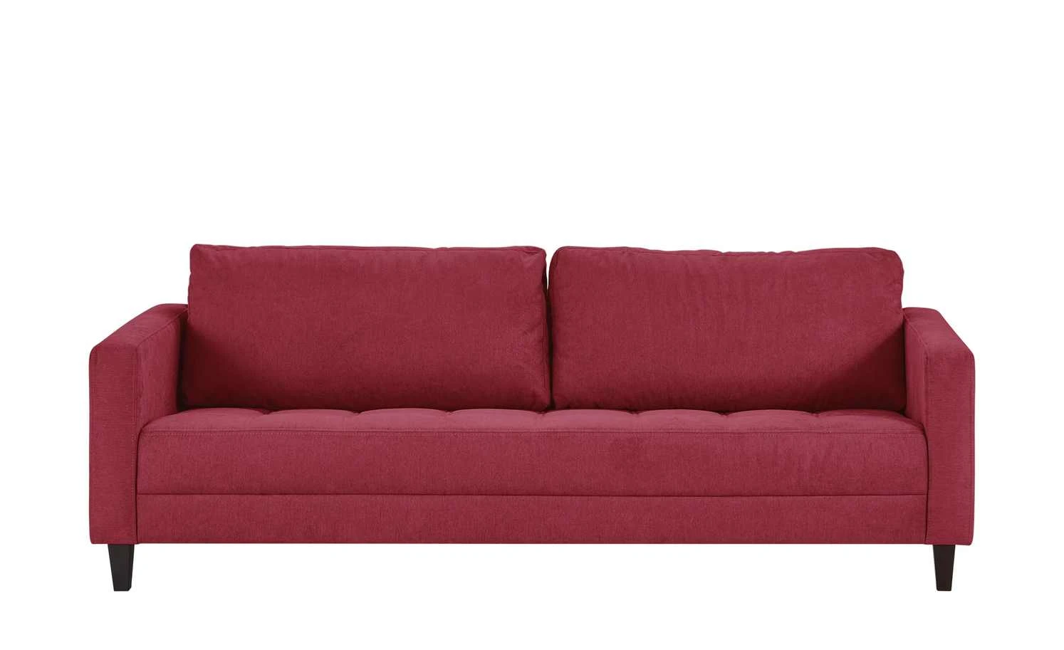 smart Sofa Geradine | 3 Rot Flachgewebe 3 smart Sofa Geradine | 3 Rot Flachgewebe