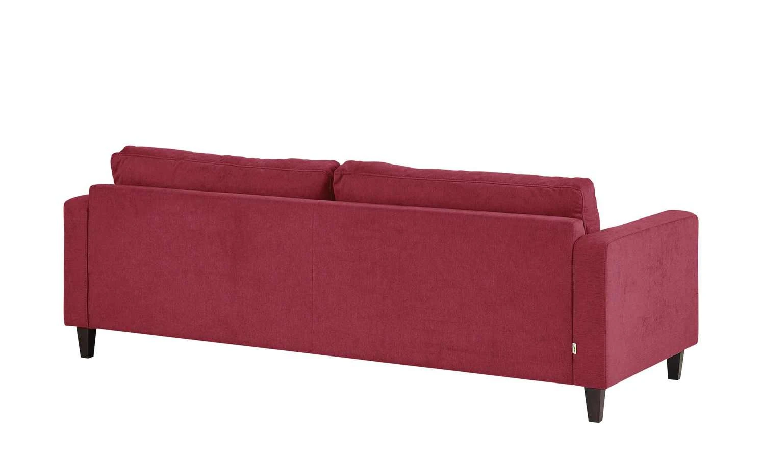 smart Sofa Geradine | 3 Rot Flachgewebe 7 smart Sofa Geradine | 3 Rot Flachgewebe – Bild 5