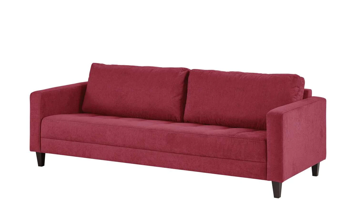 smart Sofa Geradine | 3 Rot Flachgewebe 8 smart Sofa Geradine | 3 Rot Flachgewebe – Bild 6