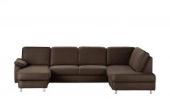 meinSofa Wohnlandschaft Oliver | Braun rechts ohne