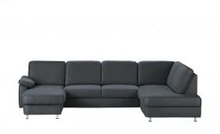 meinSofa Wohnlandschaft Oliver-S | Blau rechts ohne