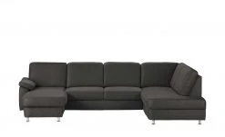 meinSofa Wohnlandschaft Oliver-S | Anthrazit rechts ohne