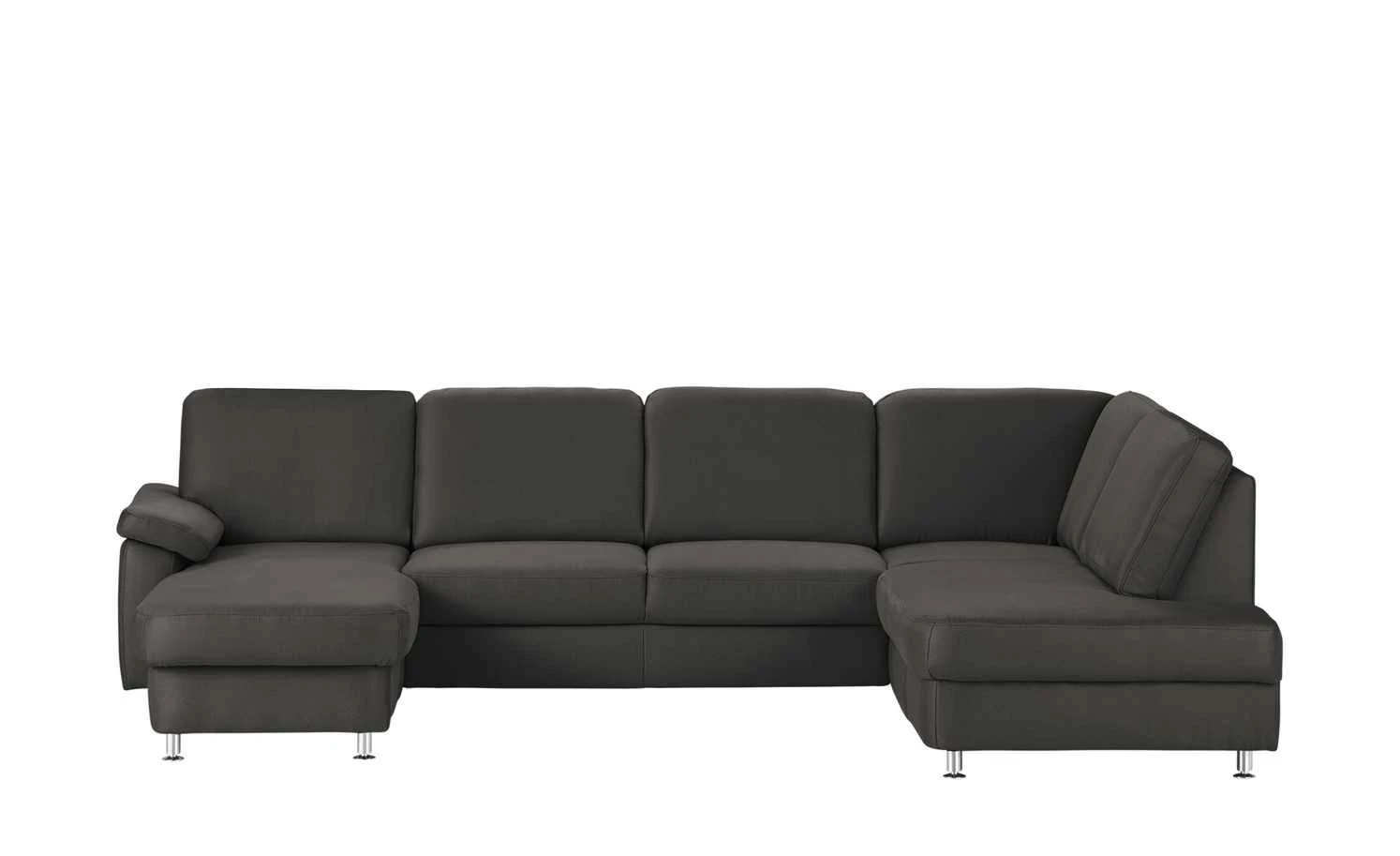 meinSofa Wohnlandschaft Oliver-S | Anthrazit rechts ohne 3 meinSofa Wohnlandschaft Oliver-S | Anthrazit rechts ohne