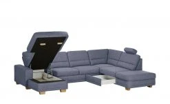meinSofa Wohnlandschaft Marc | Denim (Graublau) rechts Erweiterte Funktion -Sofas Verkaufsladen 22405953 9 201904302040