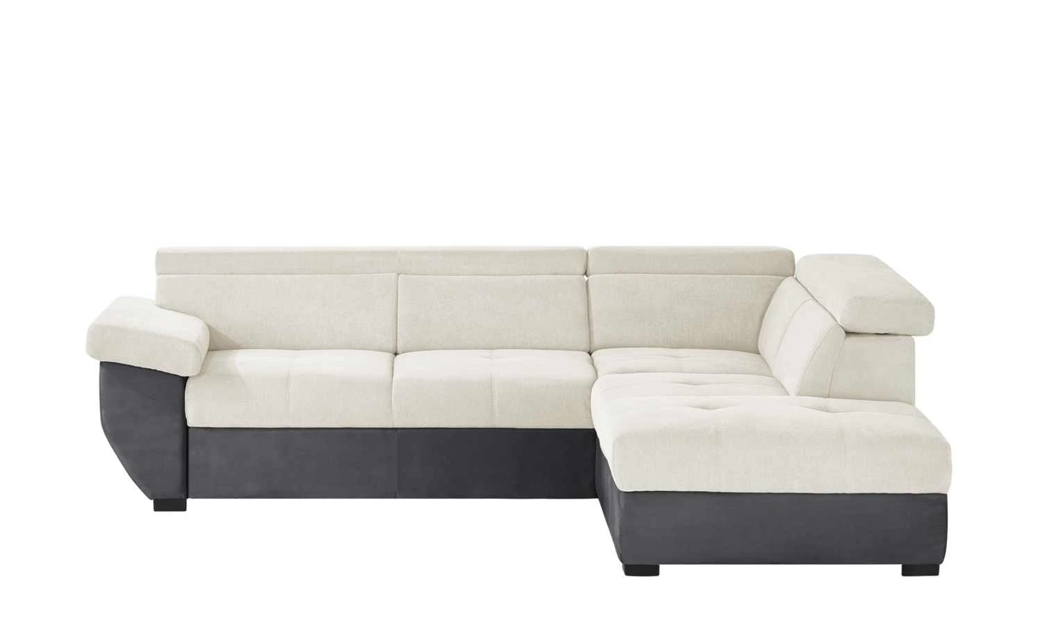 uno Ecksofa Formula | Natur (Creme) / Dunkelgrau rechts Grundfunktion 3 uno Ecksofa Formula | Natur (Creme) / Dunkelgrau rechts Grundfunktion