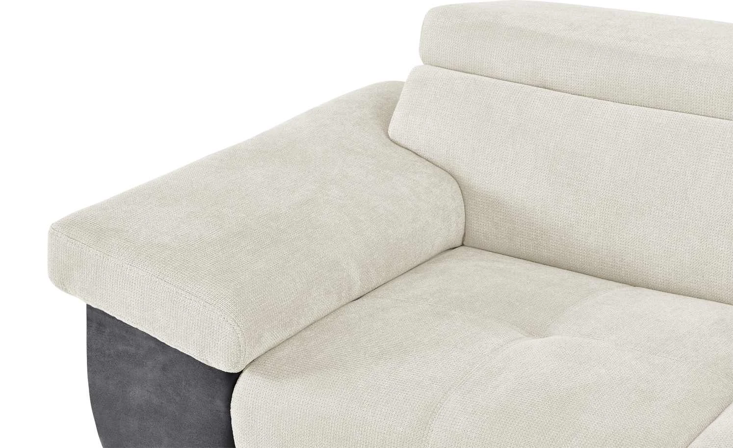 uno Ecksofa Formula | Natur (Creme) / Dunkelgrau rechts Grundfunktion 7 uno Ecksofa Formula | Natur (Creme) / Dunkelgrau rechts Grundfunktion – Bild 5