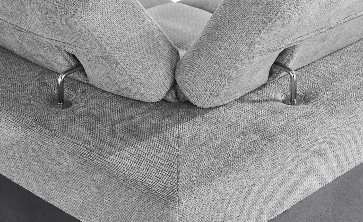 uno Ecksofa Formula | Hellgrau / Dunkelgrau links Grundfunktion 12 uno Ecksofa Formula | Hellgrau / Dunkelgrau links Grundfunktion – Bild 10