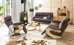 himolla Einzelsofa Leder 4818 | Braun Erweiterte Funktion 2,5