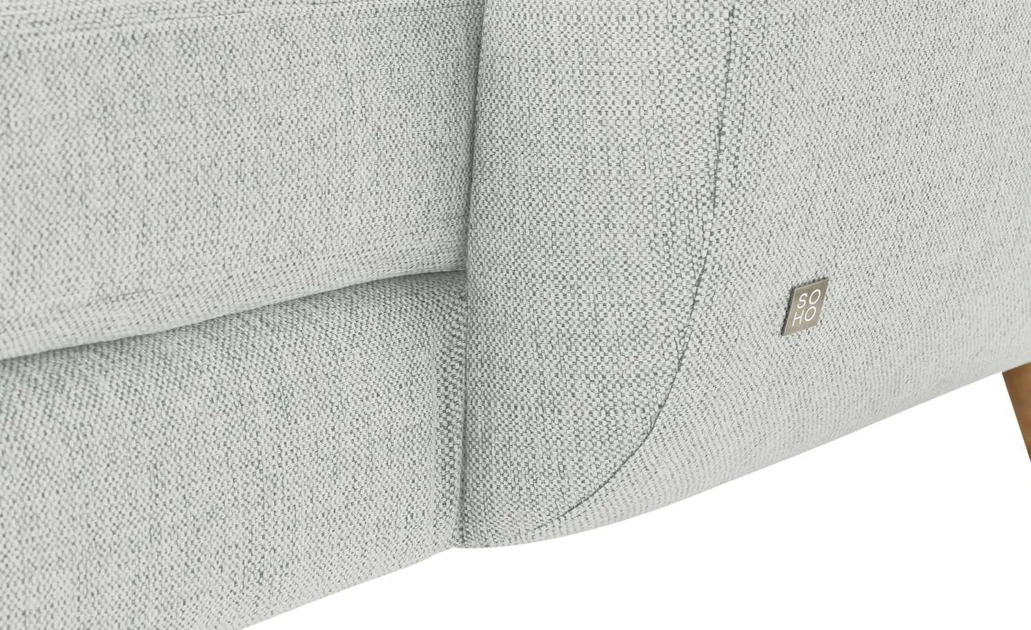 SOHO Ecksofa Smilla | Silbergrau rechts 5 SOHO Ecksofa Smilla | Silbergrau rechts – Bild 3