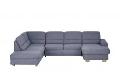meinSofa Wohnlandschaft Marc | Denim (Graublau) links ohne