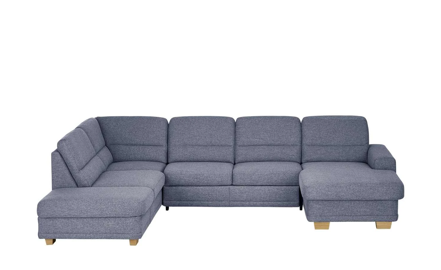 meinSofa Wohnlandschaft Marc | Denim (Graublau) links ohne 3 meinSofa Wohnlandschaft Marc | Denim (Graublau) links ohne