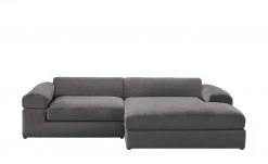 smart Ecksofa Lianea | Flachgewebe Grau / Petrol rechts -Sofas Verkaufsladen 23402171 7 202009242333