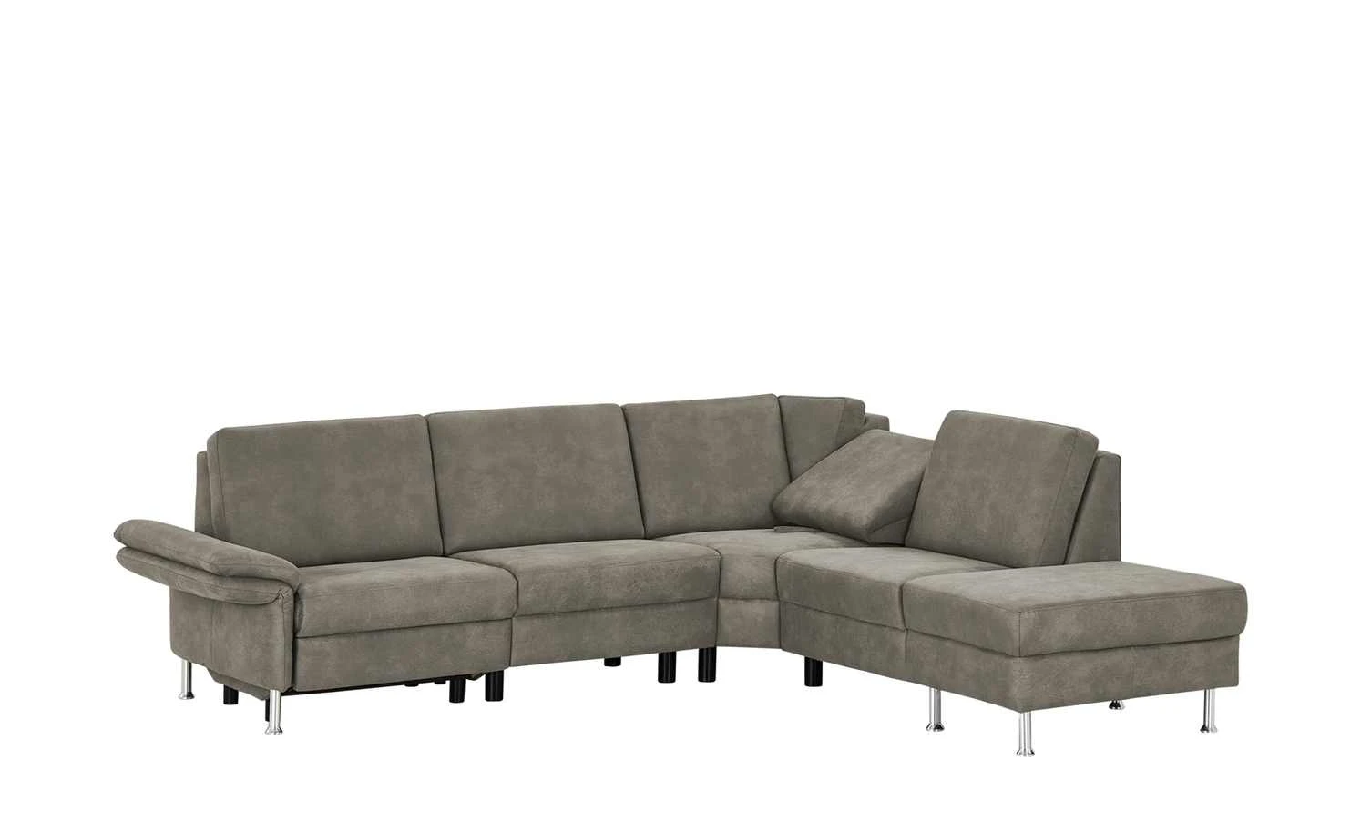 Diva Ecksofa Diva | Fels (Grau-Braun) rechts Erweiterte Funktion 9 Diva Ecksofa Diva | Fels (Grau-Braun) rechts Erweiterte Funktion – Bild 7