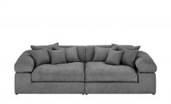 smart Big Sofa Lianea | Grau Flachgewebe