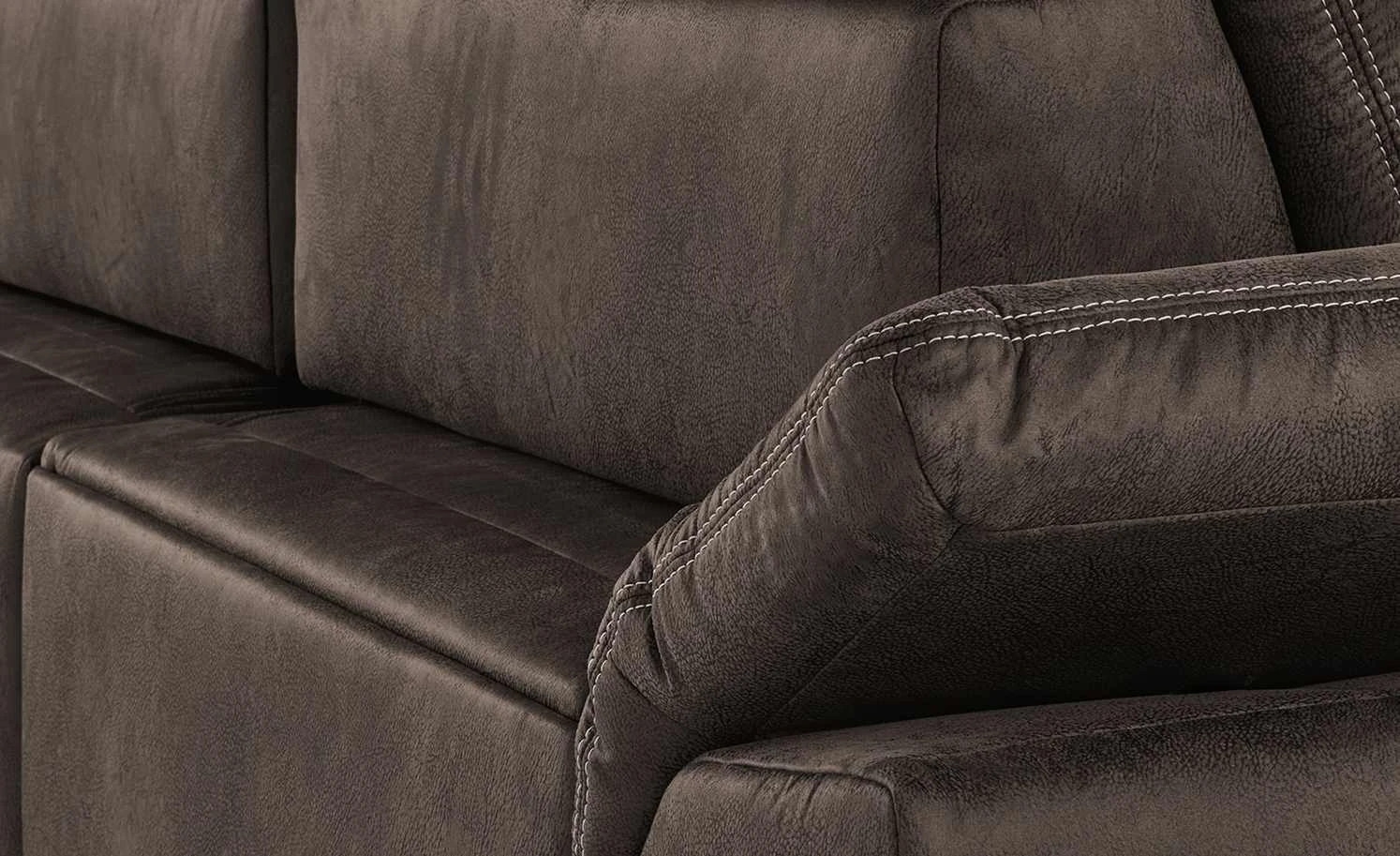 Ecksofa Kundry | Nougatbraun links Erweiterte Funktion 9 Ecksofa Kundry | Nougatbraun links Erweiterte Funktion – Bild 7