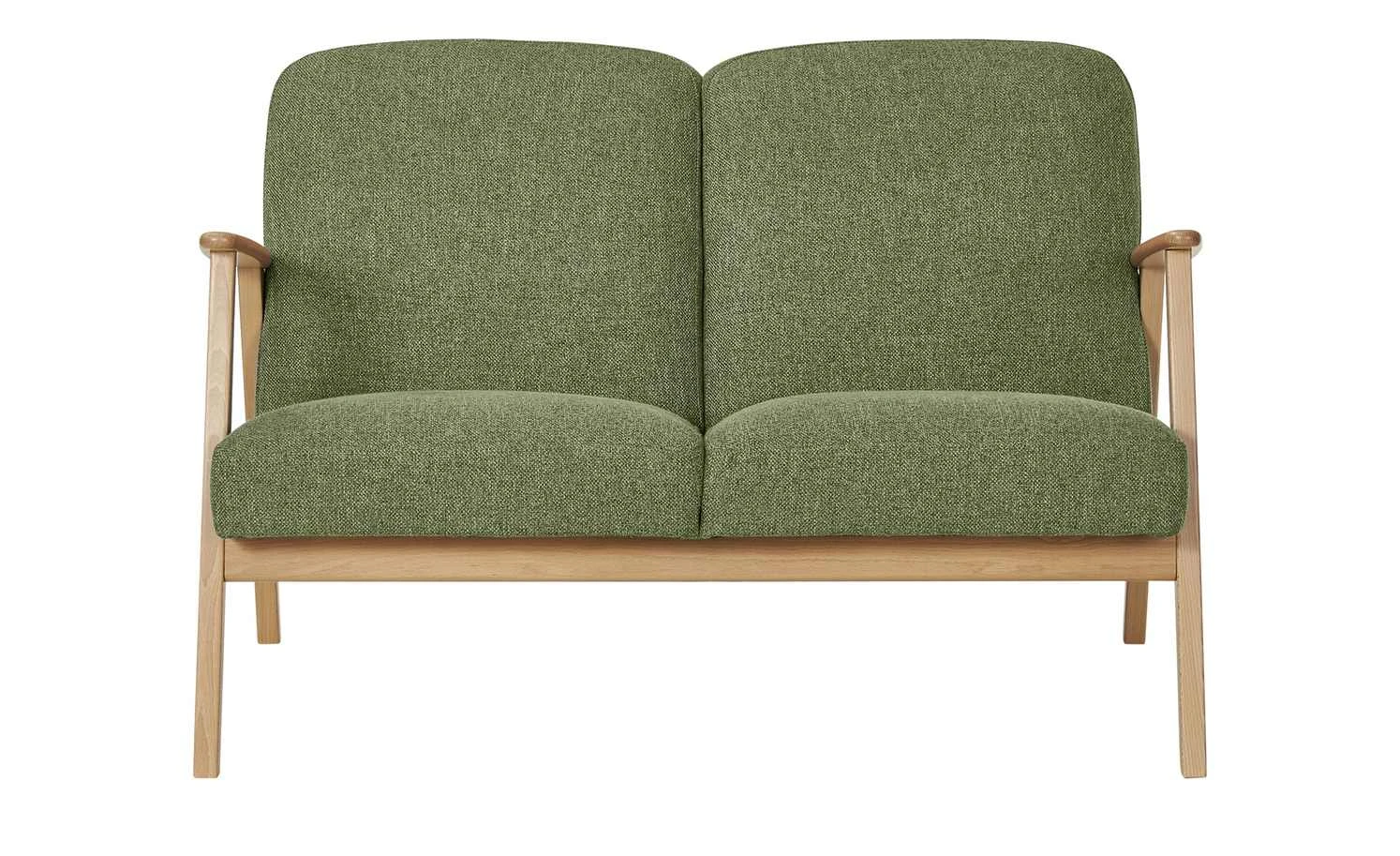 smart Sofa Rada | Grün Webstoff grob 3 smart Sofa Rada | Grün Webstoff grob