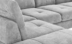 Wohnlandschaft mit Funktion Gladys | Melange (Grau) rechts -Sofas Verkaufsladen 23403082 13 202101282238