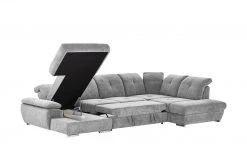 Wohnlandschaft mit Funktion Gladys | Melange (Grau) rechts -Sofas Verkaufsladen 23403082 18 202101282238