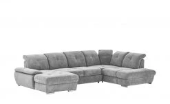 Wohnlandschaft mit Funktion Gladys | Melange (Grau) rechts -Sofas Verkaufsladen 23403082 19 202101282238